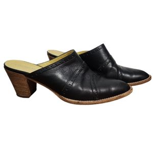 Antonio de Luca Italian slip on heeled mules
